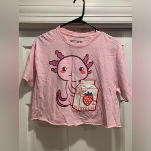 Hot Topic Axolotl Top Size Small